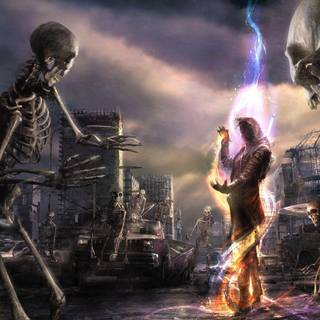 Necromancer wallpaper