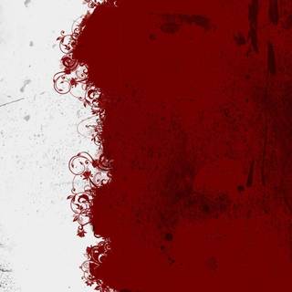 Textured red wallpaper