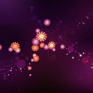 Purple flower background