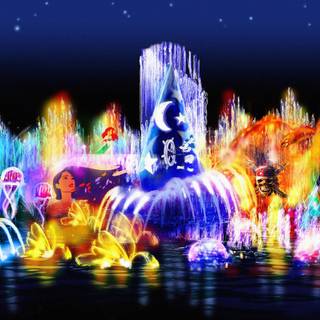 Disney characters background