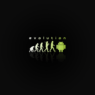 Android vs Apple wallpaper