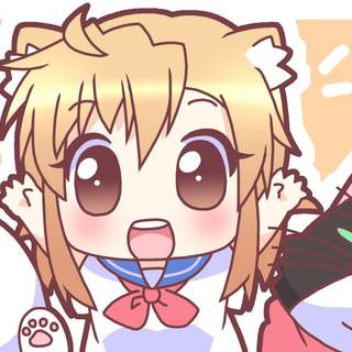 Chibi anime wallpaper