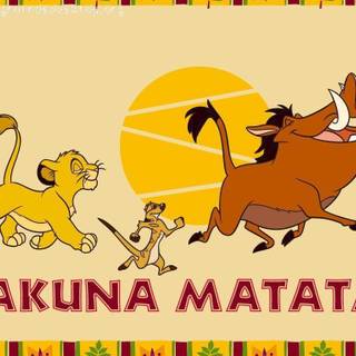 Hakuna matata wallpaper