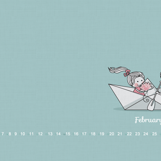 February wallpaper