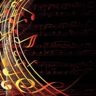 Music sheet wallpaper