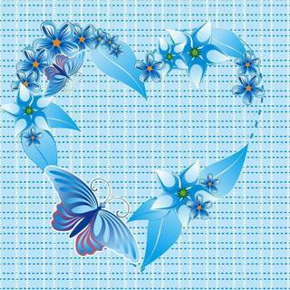 Blue butterfly backgrounds