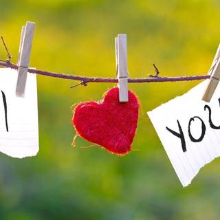 Free I love you wallpaper