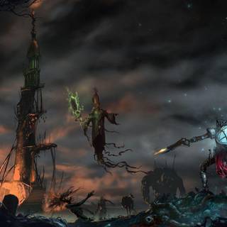 Necromancer wallpaper