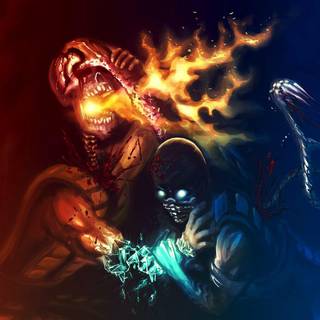 Mortal Kombat backgrounds