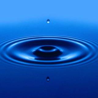 Blue water wallpaper