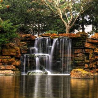 Beautiful waterfall wallpaper