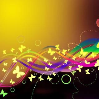 Wallpaper of butterfly