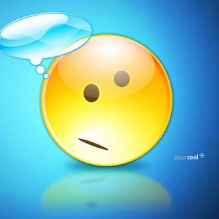 Smile face wallpaper