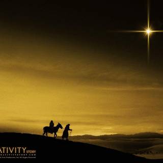 Religious Christmas wallpaper