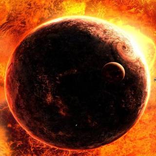 Moving space wallpaper