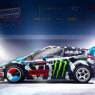 Ken Block Ford Fiesta 2015 wallpaper