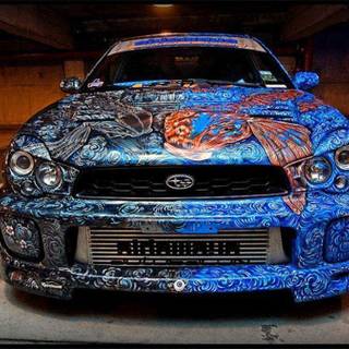 Custom car wallpaper