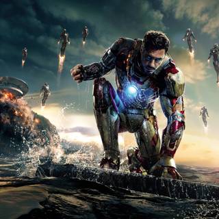 HD images of iron man 3