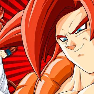 Gogeta SSJ4 wallpaper
