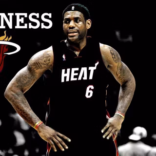 Miami heat lebron wallpaper