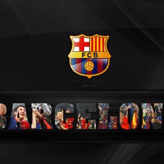 FC Barcelona logo wallpaper