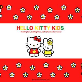 Red Hello Kitty wallpaper