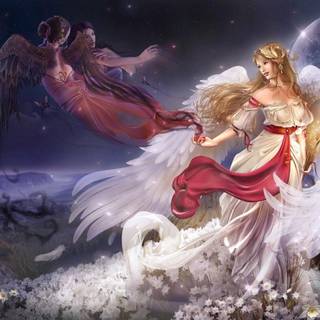 Wallpaper of angels