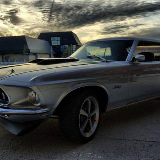 Muscle car backgrounds