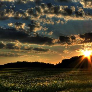 Sunset desktop wallpaper