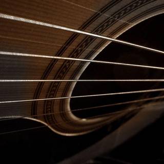 Acoustic guitar wallpaper