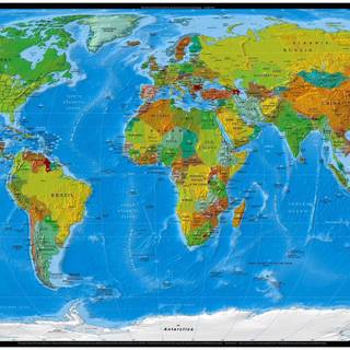 High definition world map