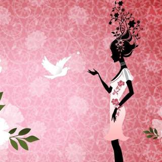 Girly backgrounds for computer