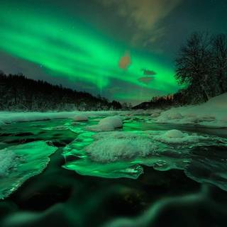 Aurora borealis wallpaper