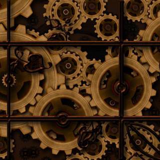 Steampunk desktop wallpaper