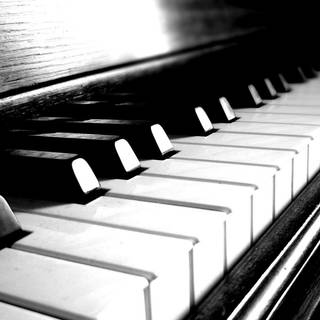 Piano keys background