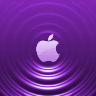 Purple Apple wallpaper
