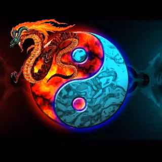 Yin yang backgrounds