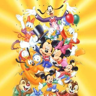 Disney character wallpaper
