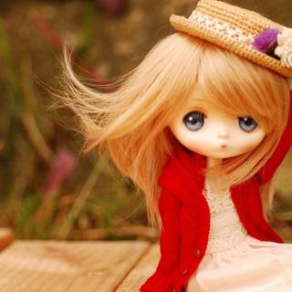 Cute doll wallpaper