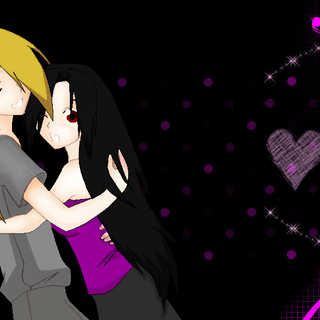 Cute purple wallpaper