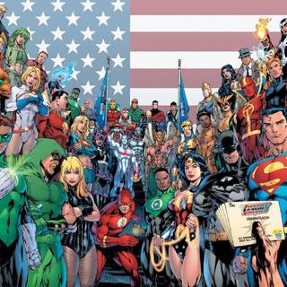 DC heroes wallpaper
