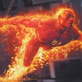 Human Torch wallpaper