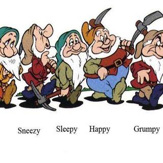 Seven Dwarfs wallpaper