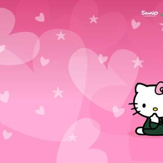 Hello kitty wall paper