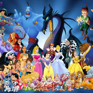 Disney character backgrounds