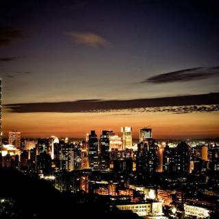 City skyline wallpaper