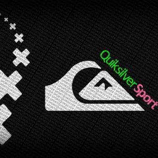 Quiksilver logo wallpaper