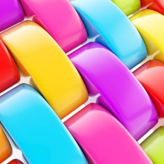 Colourful wallpaper