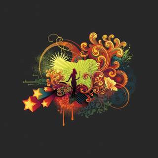 Artsy desktop wallpaper