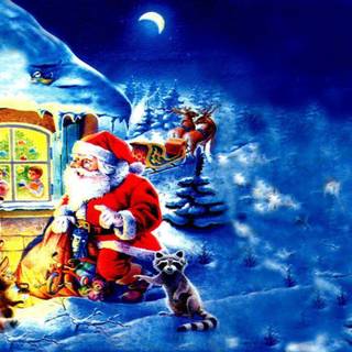 Santa Claus wallpaper free